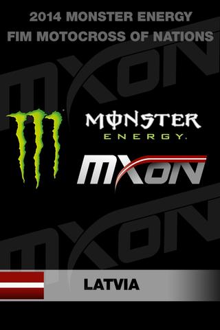 2014 Monster Energy FIM Motocross of Nations poster