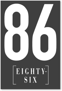 86 EIGHTY-SIX logo