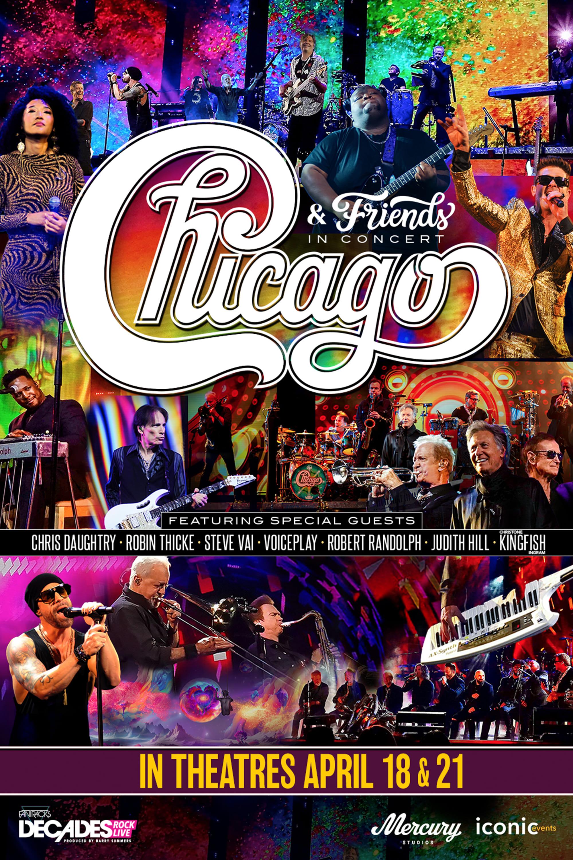 Chicago & Friends in Concert poster