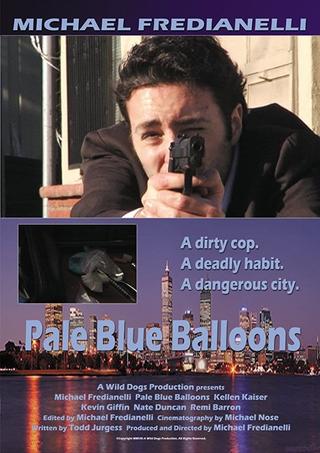 Pale Blue Balloons poster