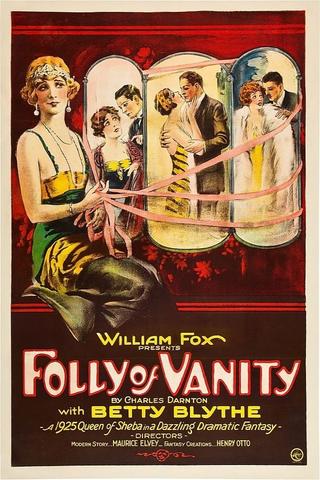 Folly of Vanity poster