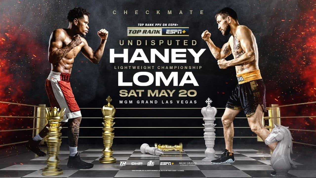 Blood, Sweat & Tears: Haney vs. Lomachenko backdrop