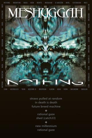 Meshuggah - Nothing poster