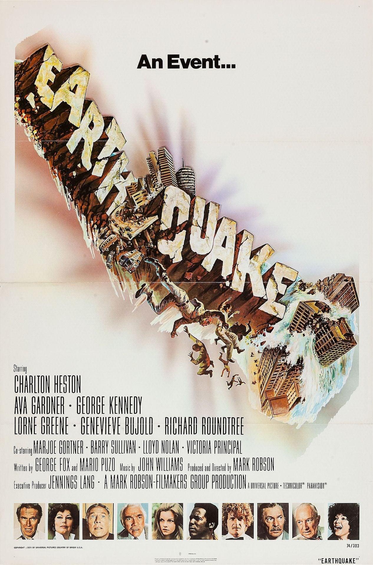 Earthquake poster