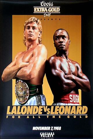 Sugar Ray Leonard vs. Donny Lalonde poster