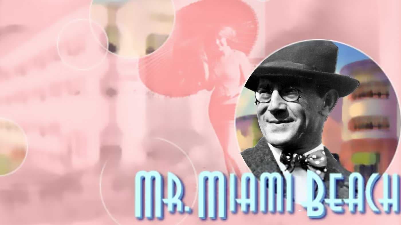 Mr. Miami Beach backdrop