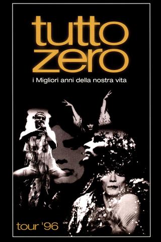 Renato Zero - Tutto Zero Tour '96 poster