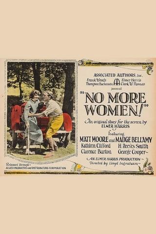 No More Women poster