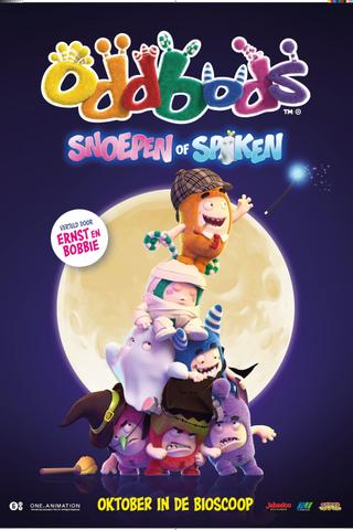 Oddbods snoepen of spoken poster