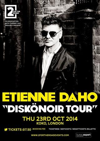 Etienne Daho au KOKO Theatre de Londres poster