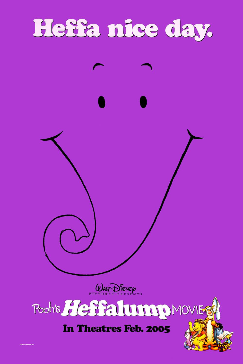 Pooh's Heffalump Movie poster