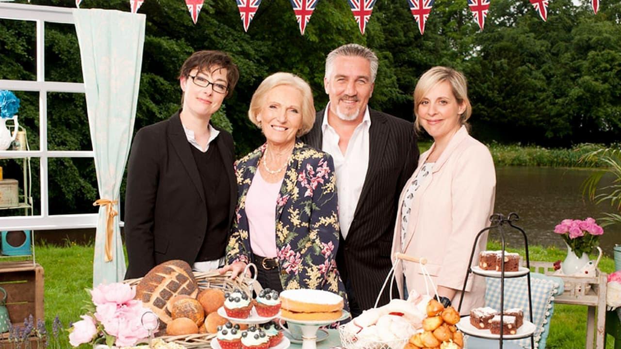 The Great British Bake Off backdrop