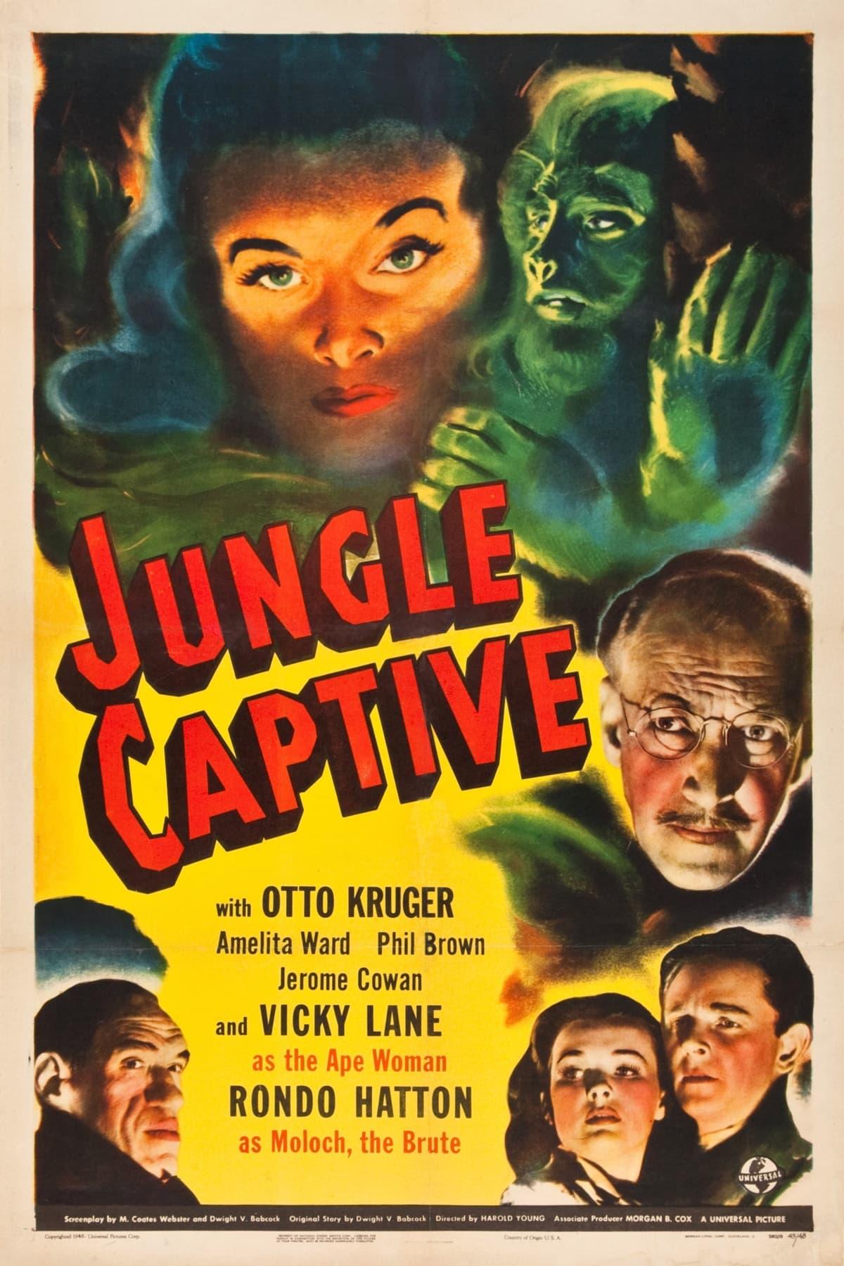 The Jungle Captive poster