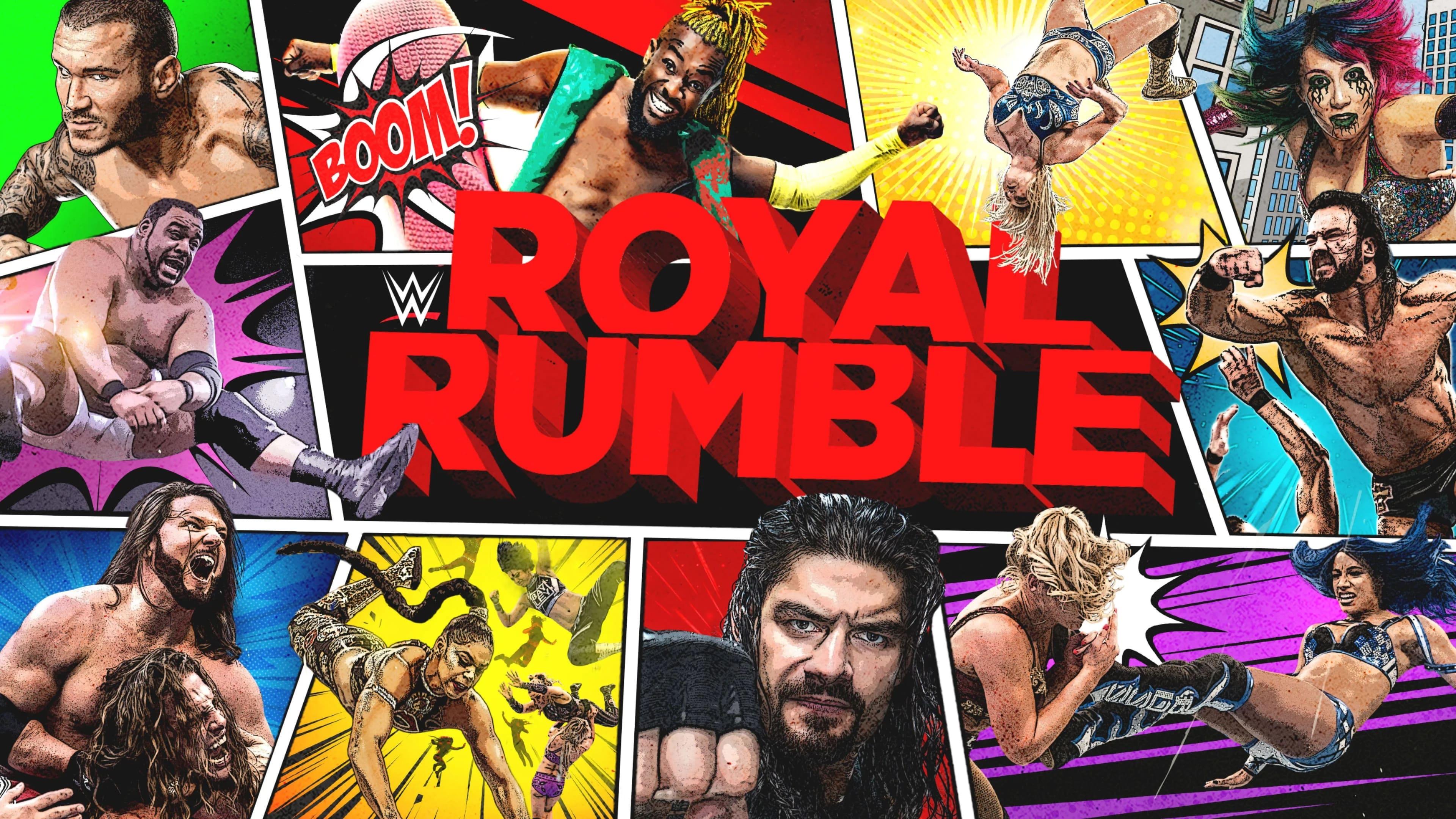 WWE Royal Rumble 2021 backdrop