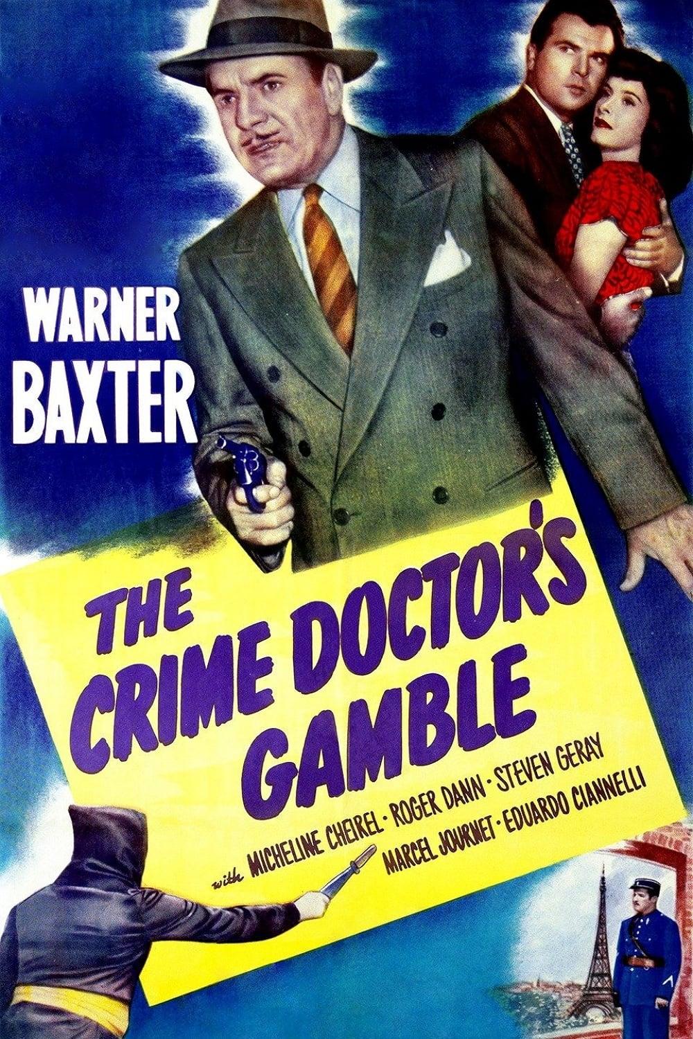 The Crime Doctor's Gamble poster