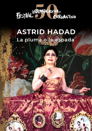 Astrid Hadad en el #50FIC poster