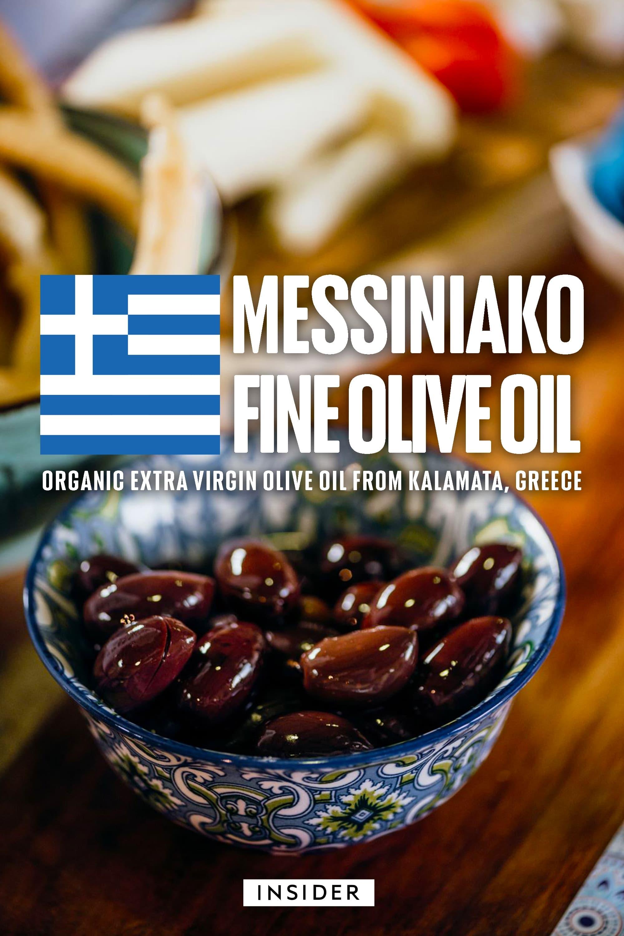 Messiniako Organic Extra-Virgin Olive Oil from Kalamata, Greece (Food Insider) poster