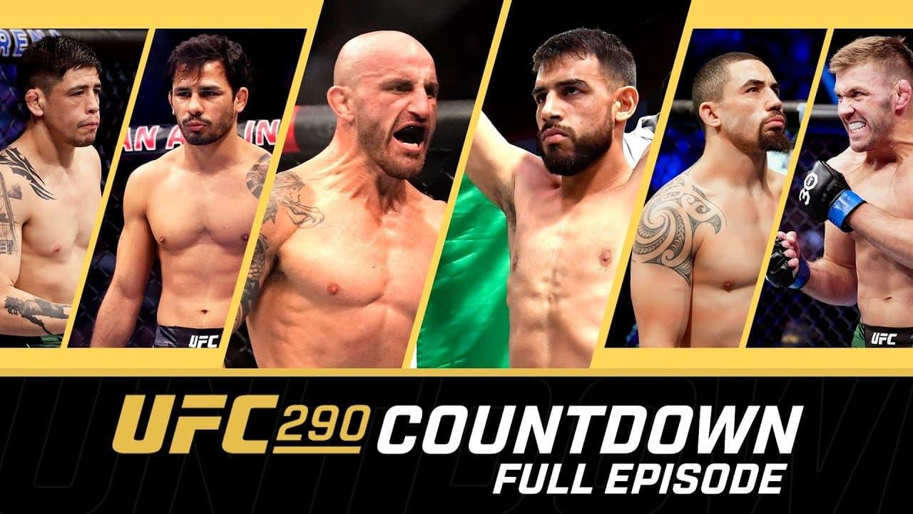 UFC 290 Countdown backdrop