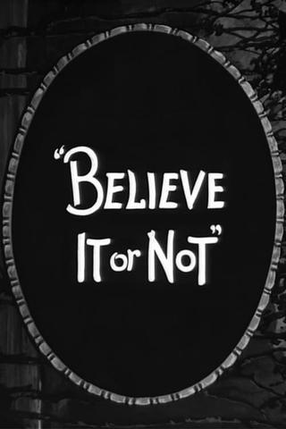 Believe It or Not (Second Series) #10 poster