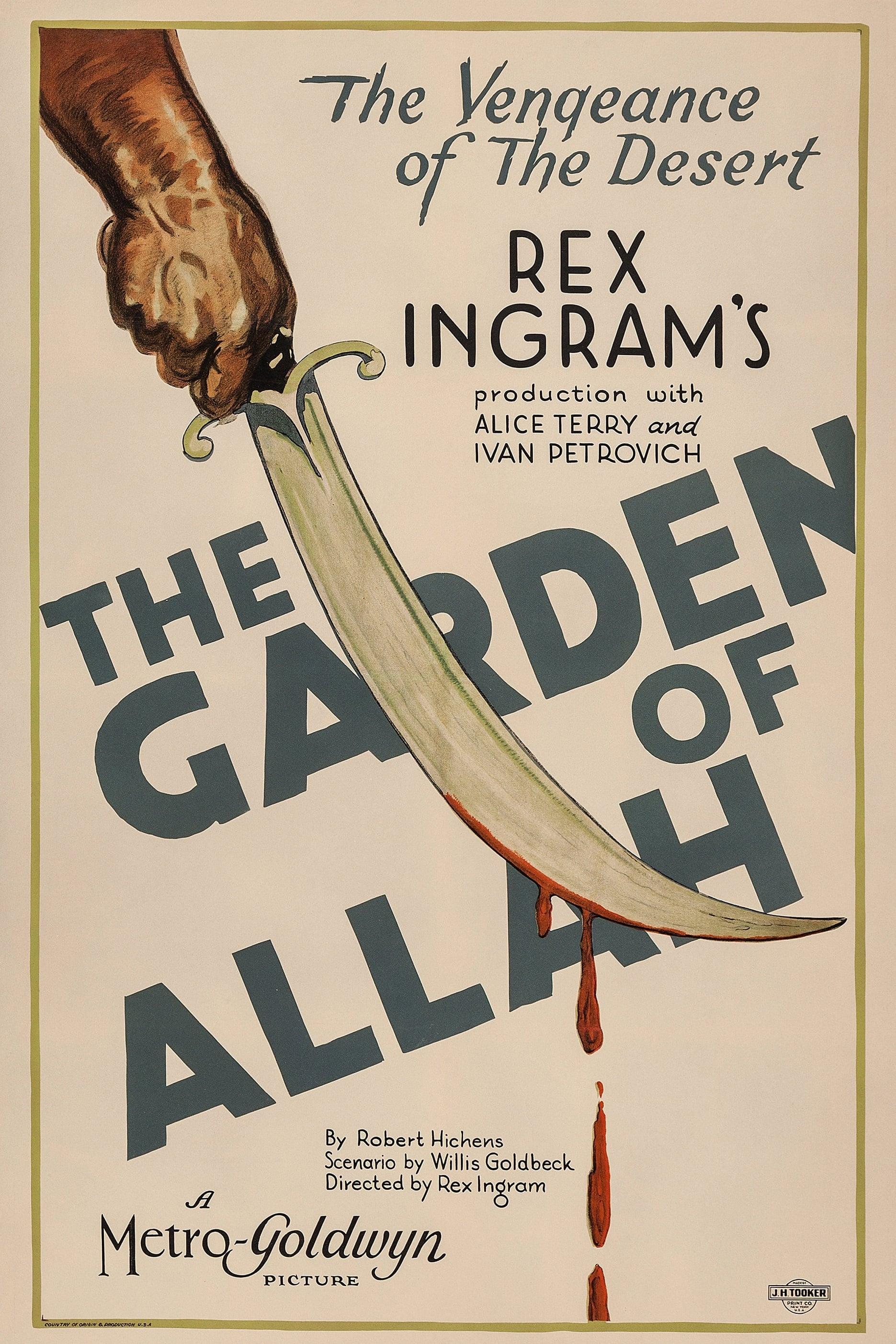 The Garden of Allah poster