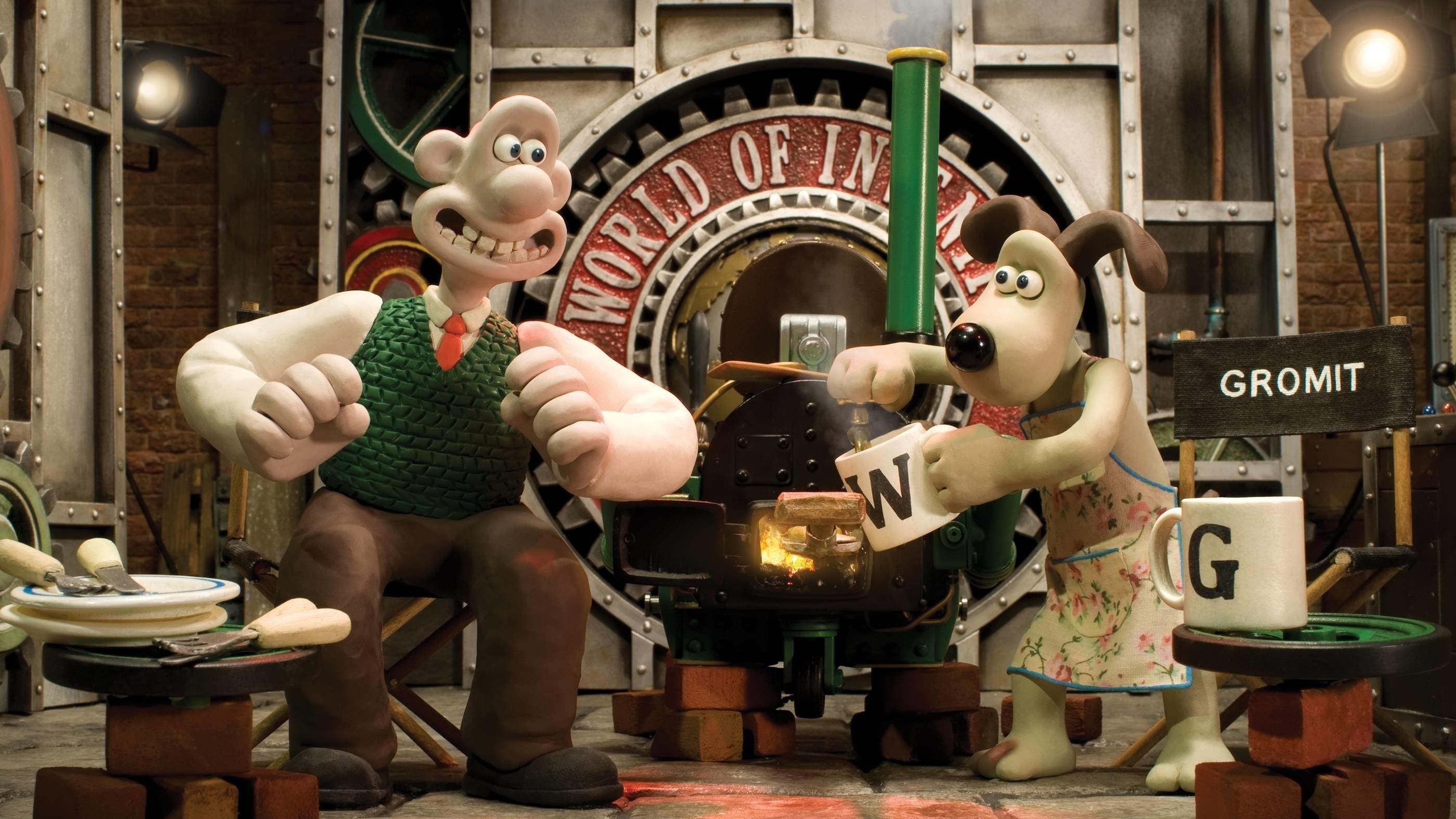 Wallace & Gromit's World of Invention backdrop
