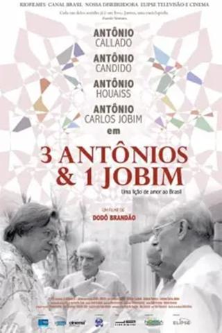 3 Antônios & 1 Jobim poster