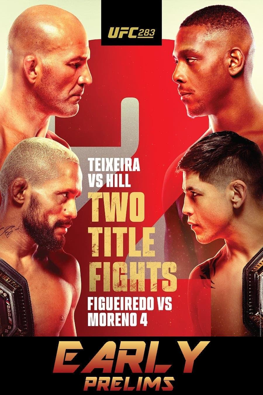 UFC 283: Teixeira vs. Hill poster