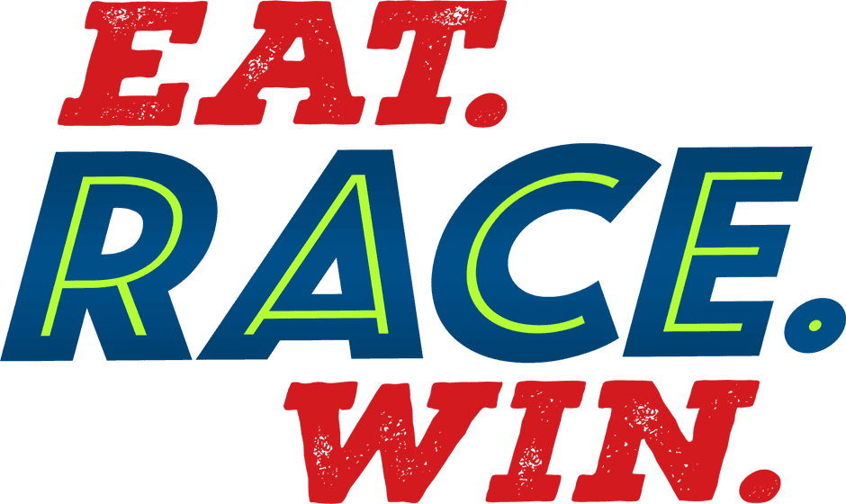 Eat. Race. Win. logo