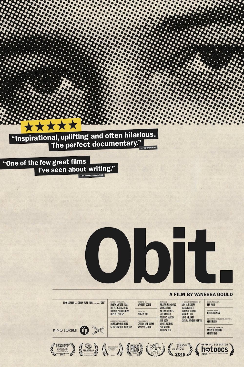 Obit poster