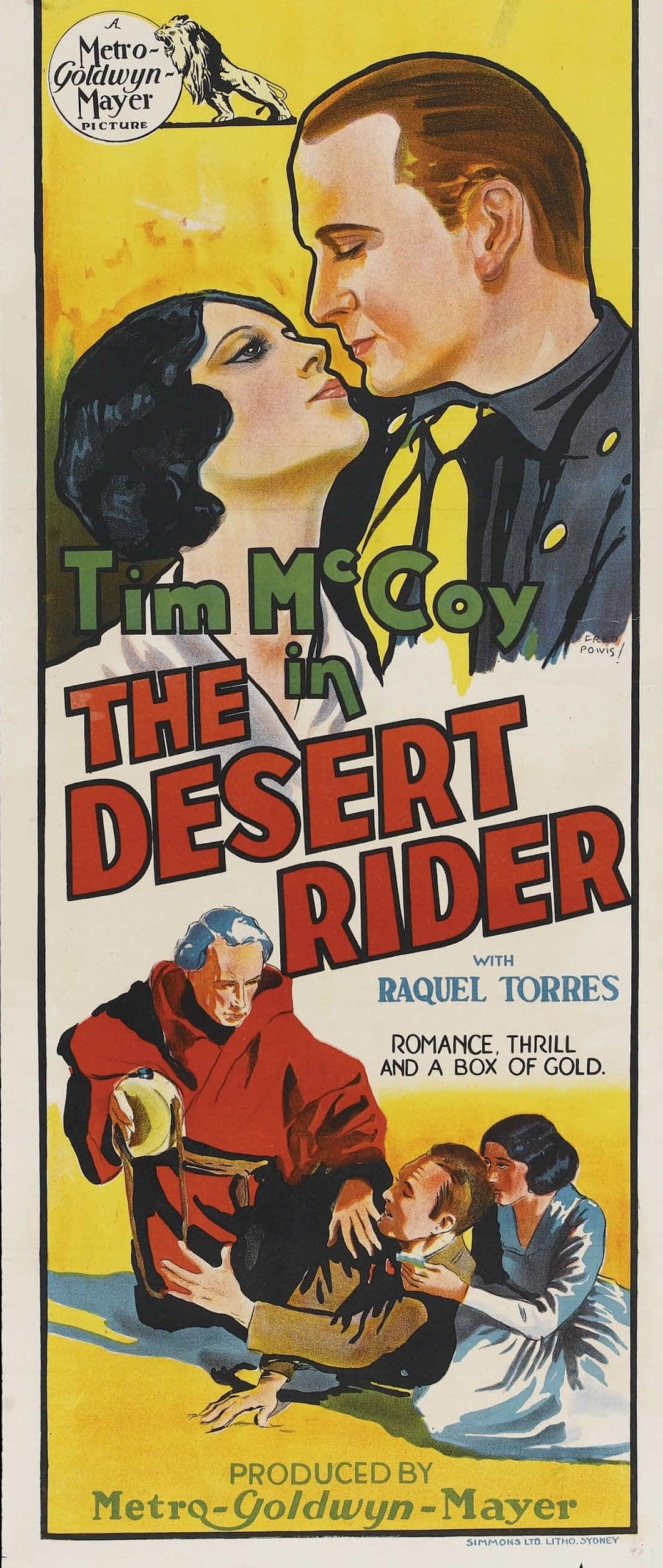 The Desert Rider poster