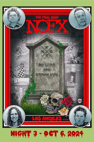 NOFX: The Final Show (Night 3) Oct 6, 2024 poster