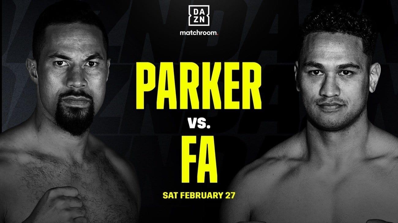 Joseph Parker vs. Junior Fa backdrop