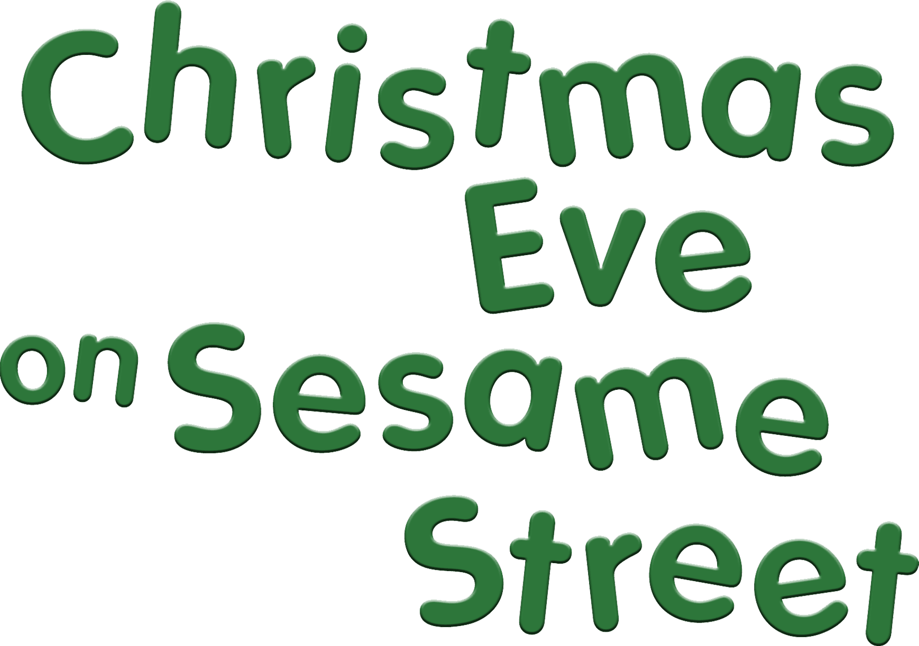 Christmas Eve on Sesame Street logo