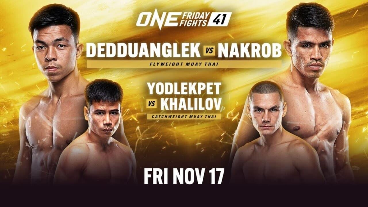 ONE Friday Fights 41: Dedduanglek vs. Nakrob backdrop