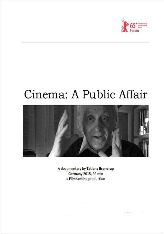 Cinema: A Public Affair poster