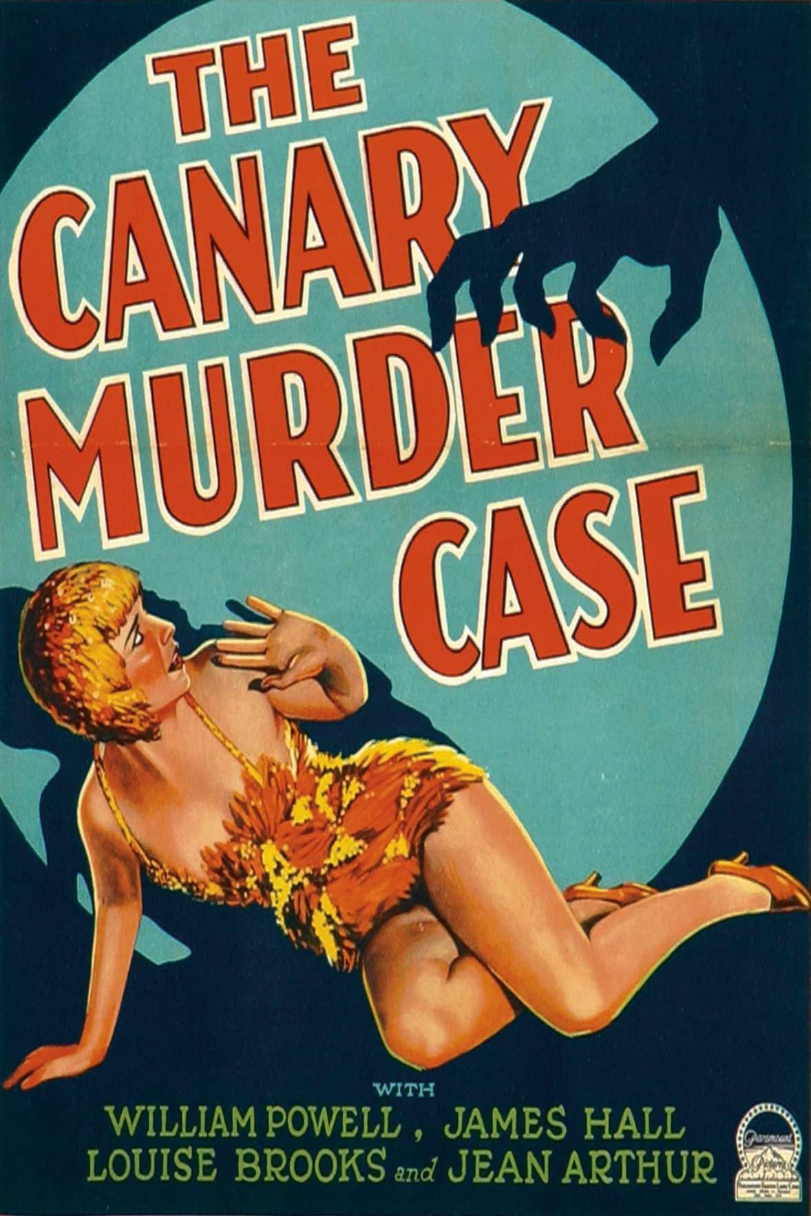 The Canary Murder Case poster