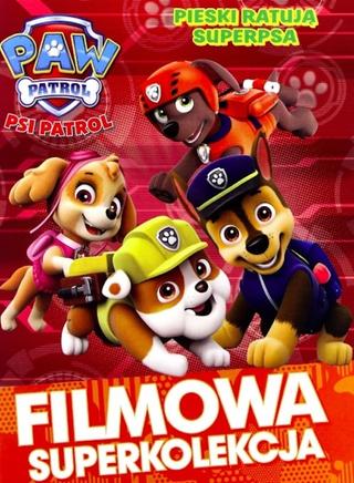 Paw Patrol. Dogs save the Super dog poster