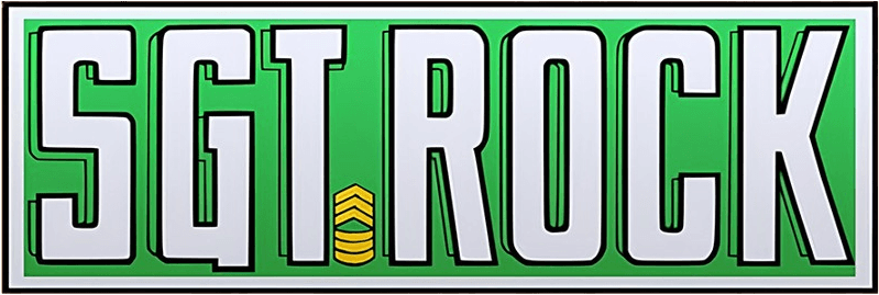 DC Showcase: Sgt. Rock logo