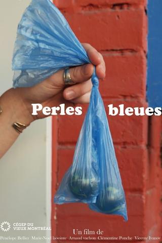 Perles Bleues poster