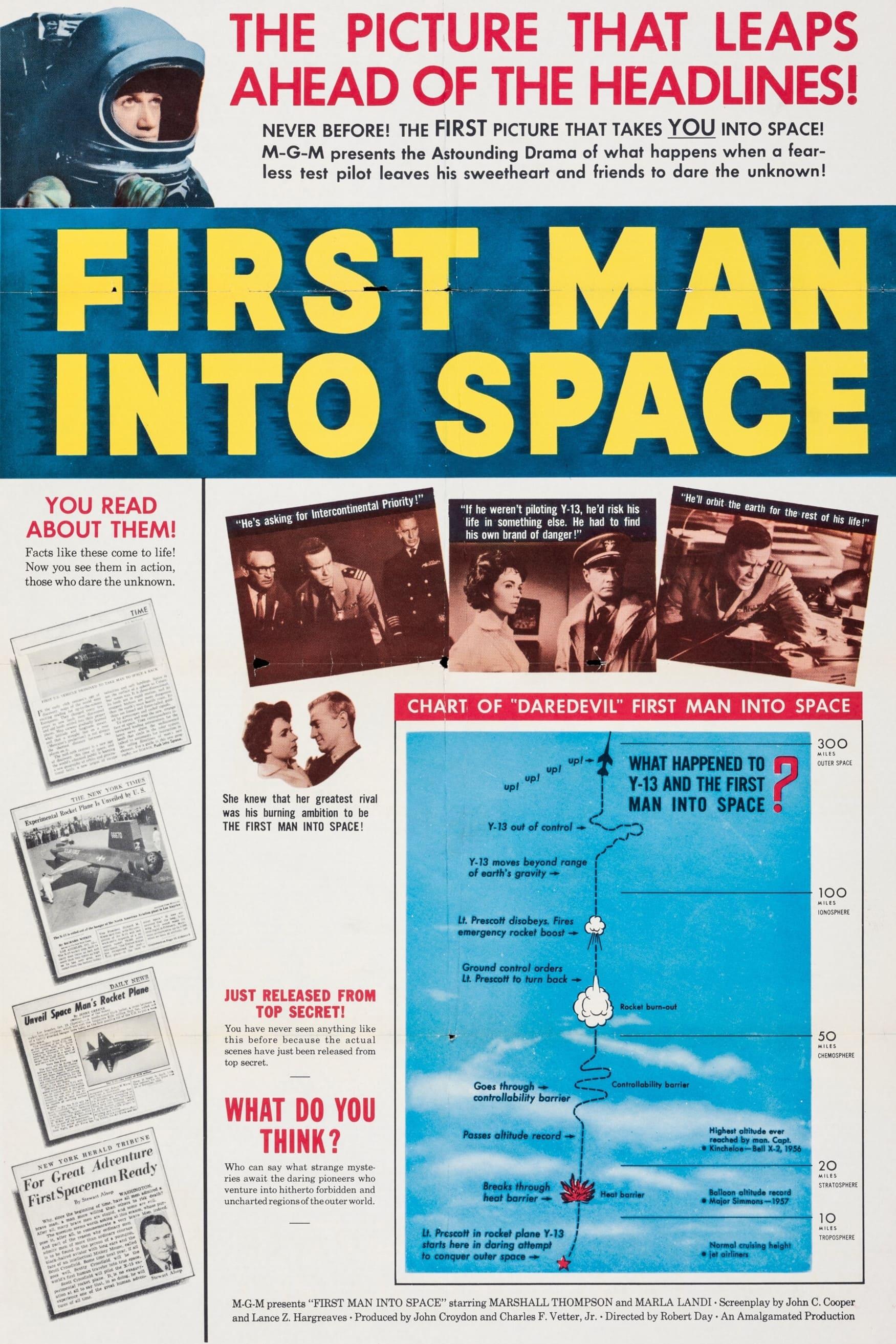 First Man into Space poster
