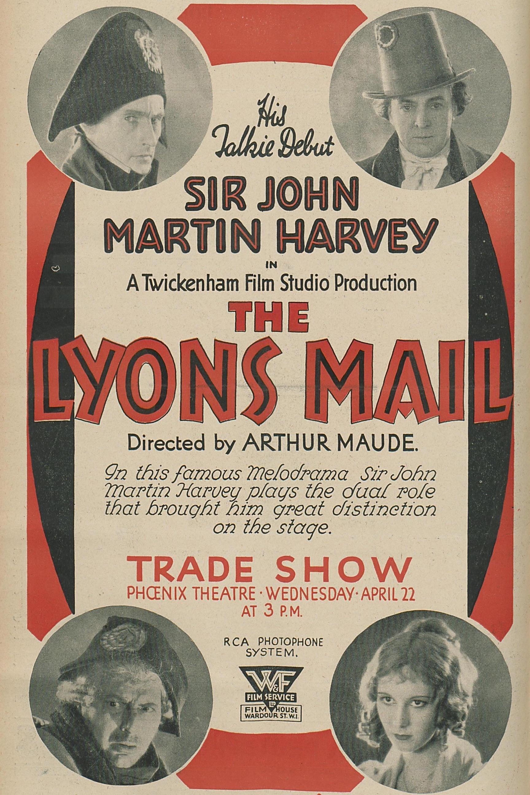 The Lyons Mail poster