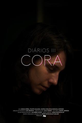 Diaries III - Cora poster
