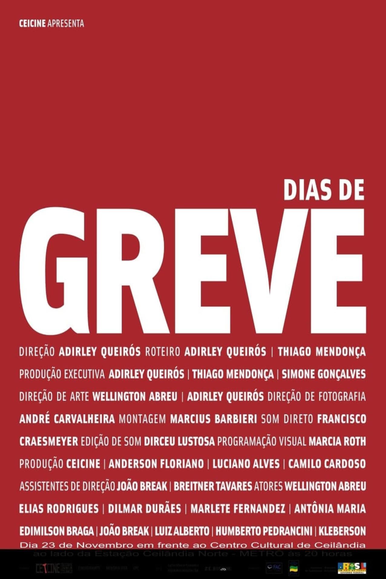 Dias de Greve poster