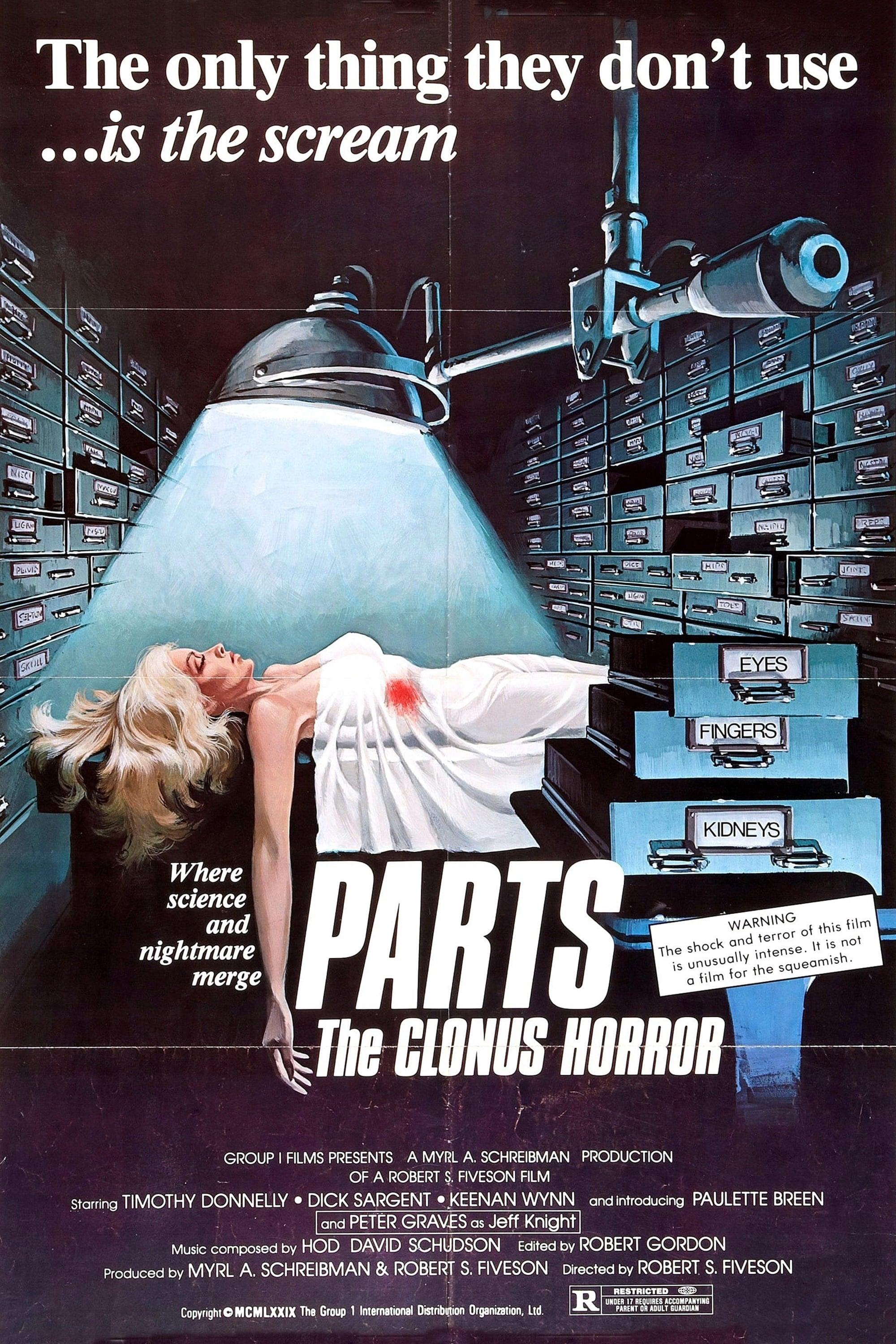 Parts: The Clonus Horror poster