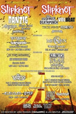 Slipknot - Live at KnotFest 2014 (Day 2) poster