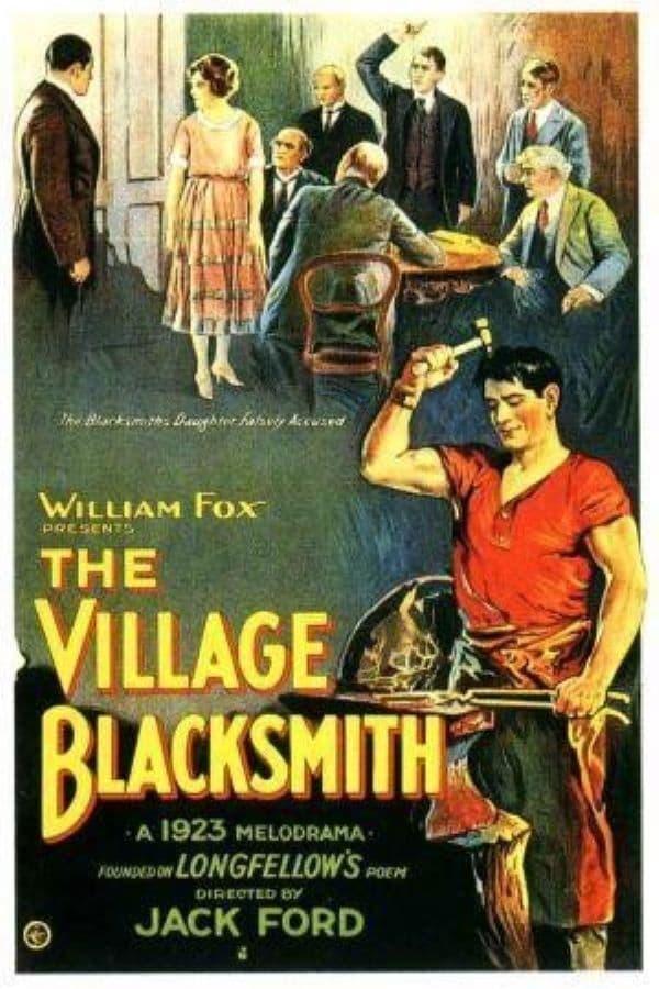 The Village Blacksmith poster
