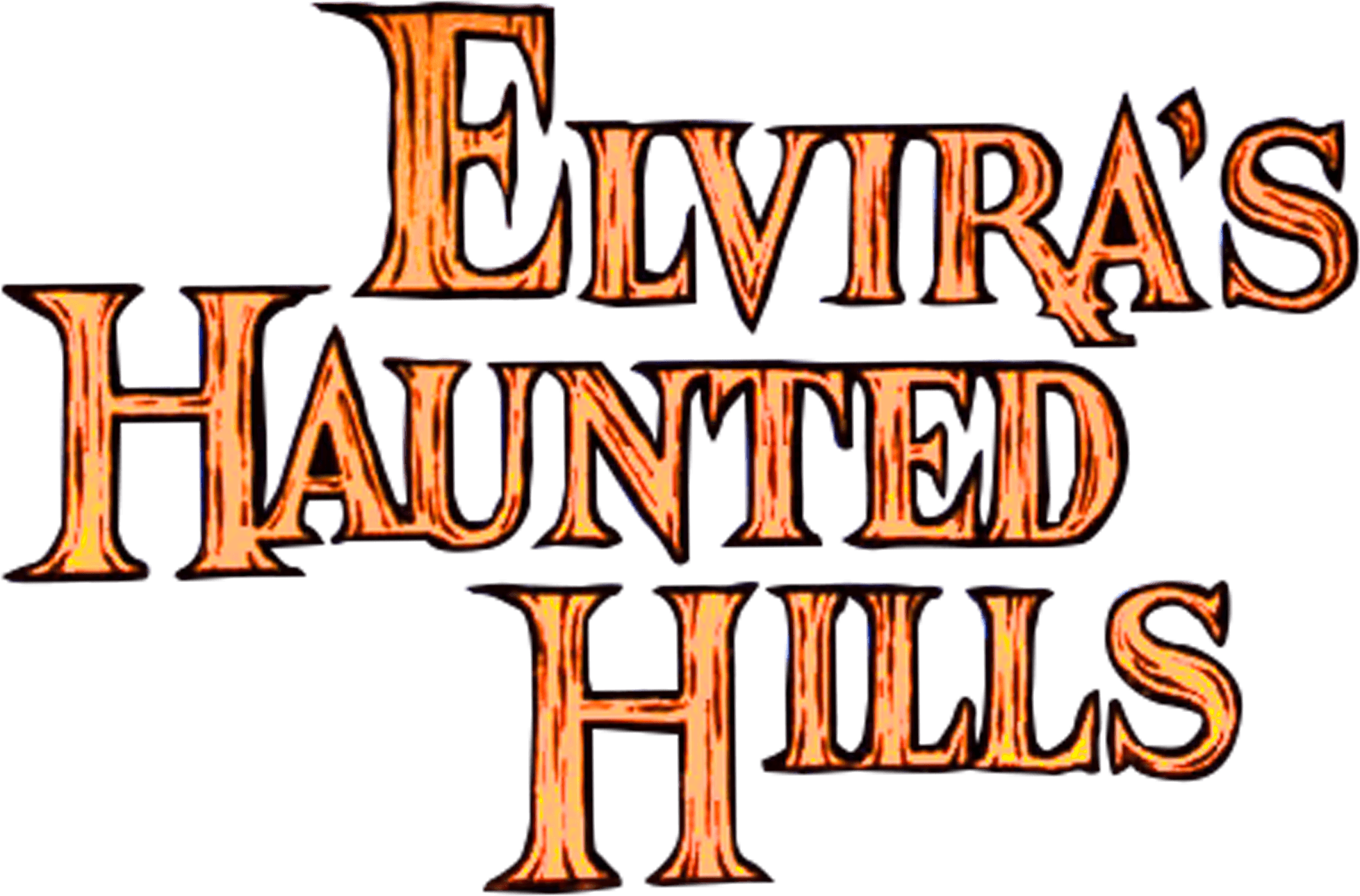 Elvira's Haunted Hills logo