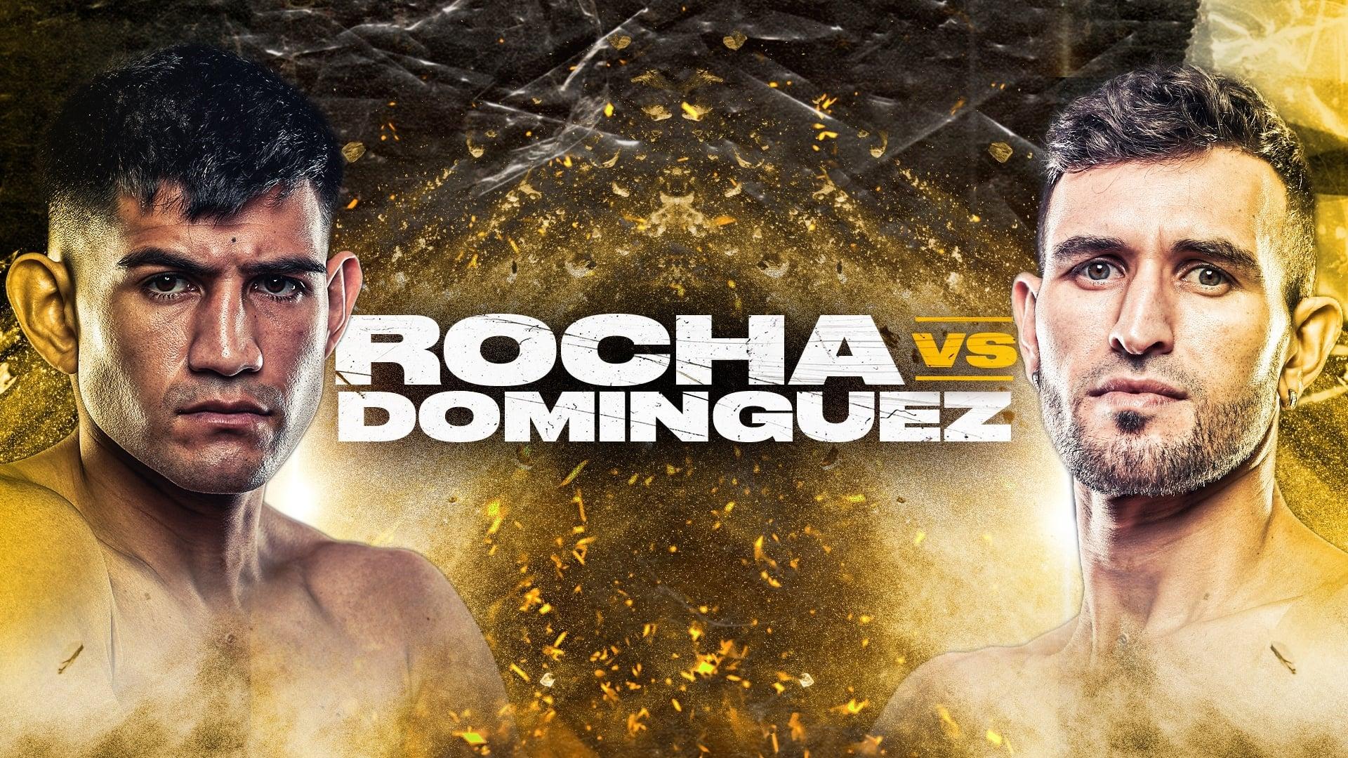 Alexis Rocha vs. Santiago Dominguez backdrop