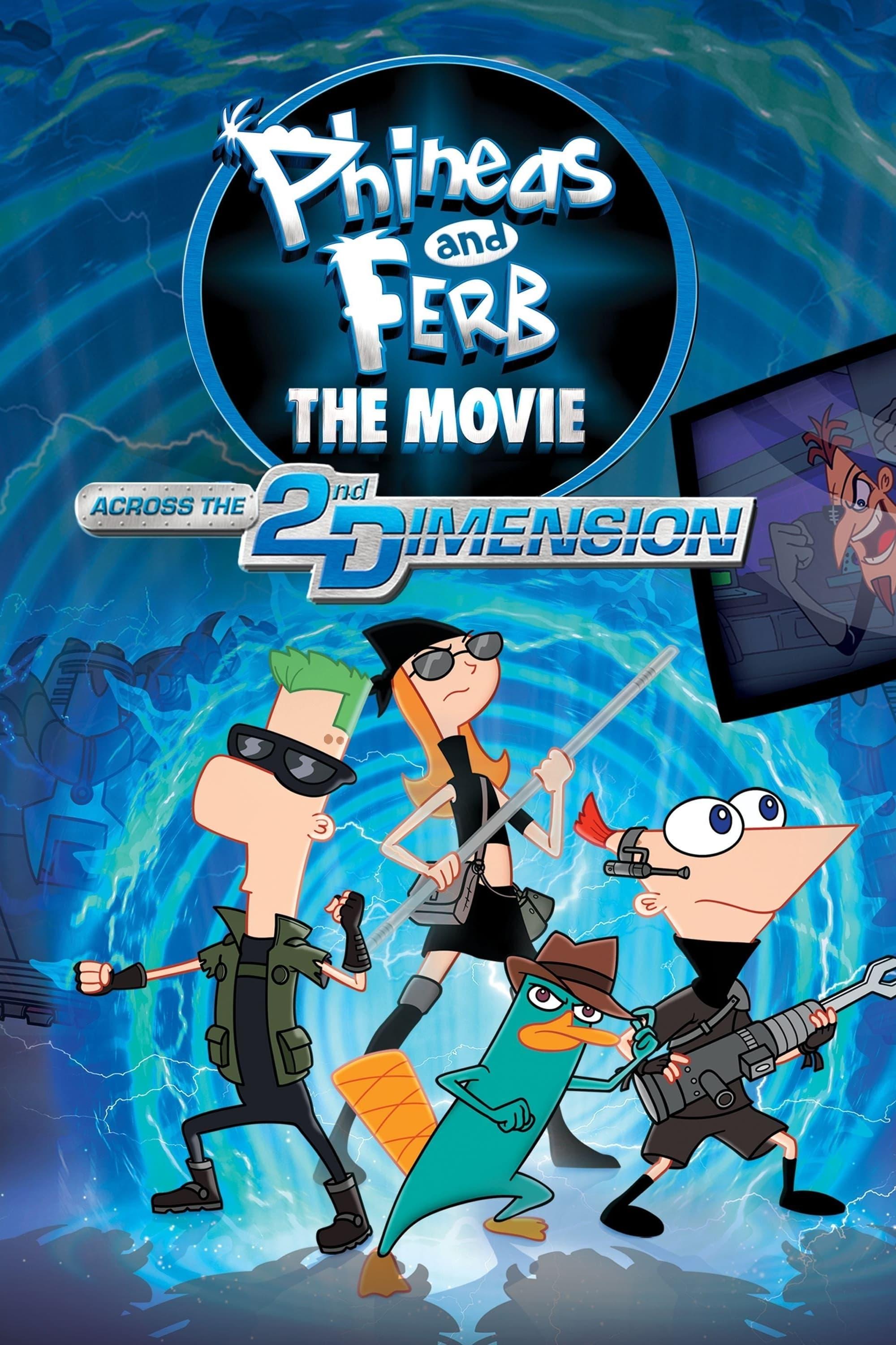 Phineas and Ferb The Movie: Across the 2nd Dimension poster