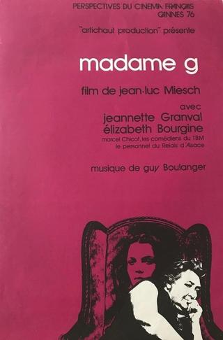 Madame G poster